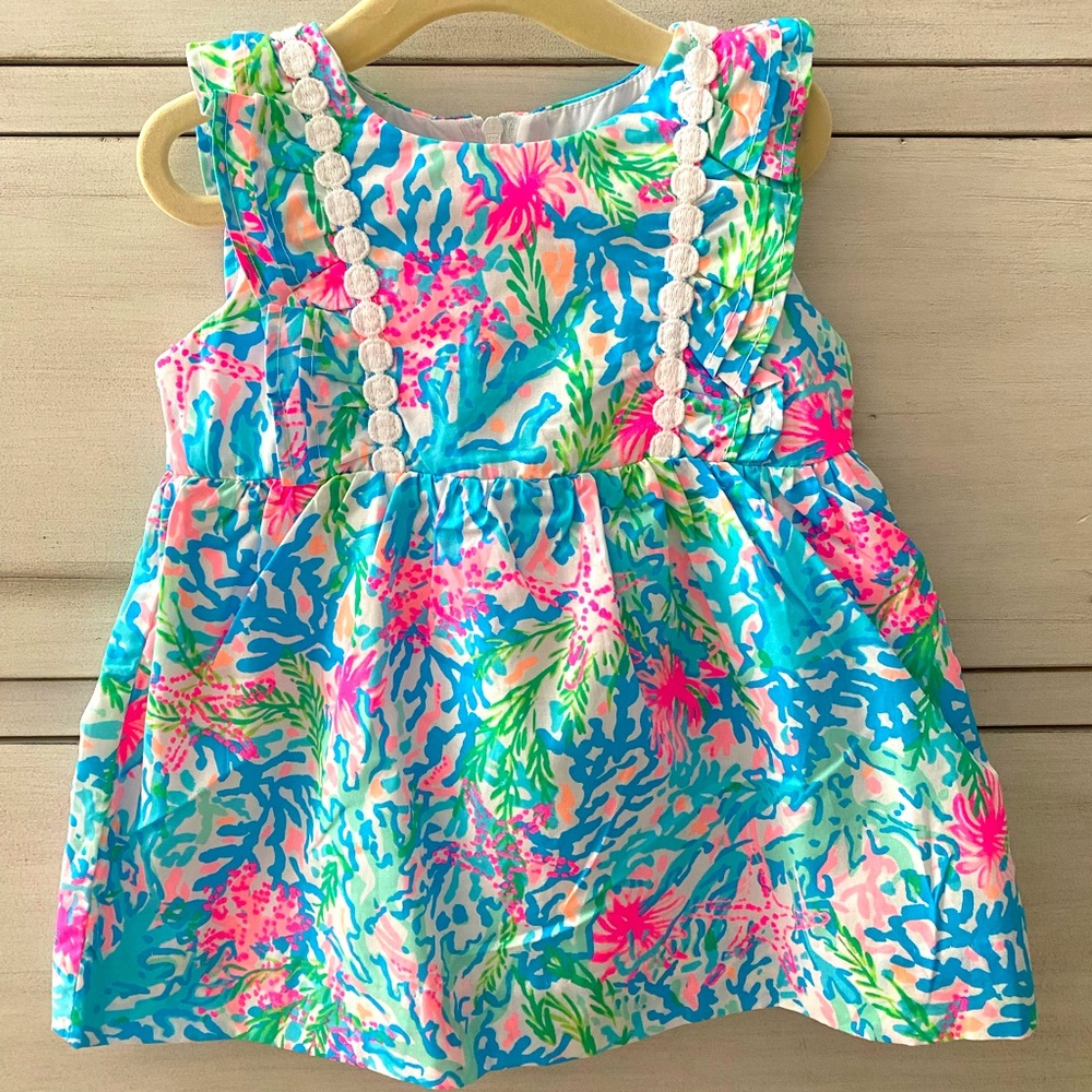 NWT Lilly Pulitzer Annabella Dress (baby size 6-12 months) in perfect condition!